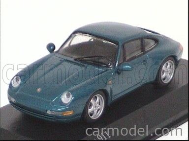 MINICHAMPS 430063010 Scale 1/43 | PORSCHE 911 993 COUPE 1993 GREEN MET