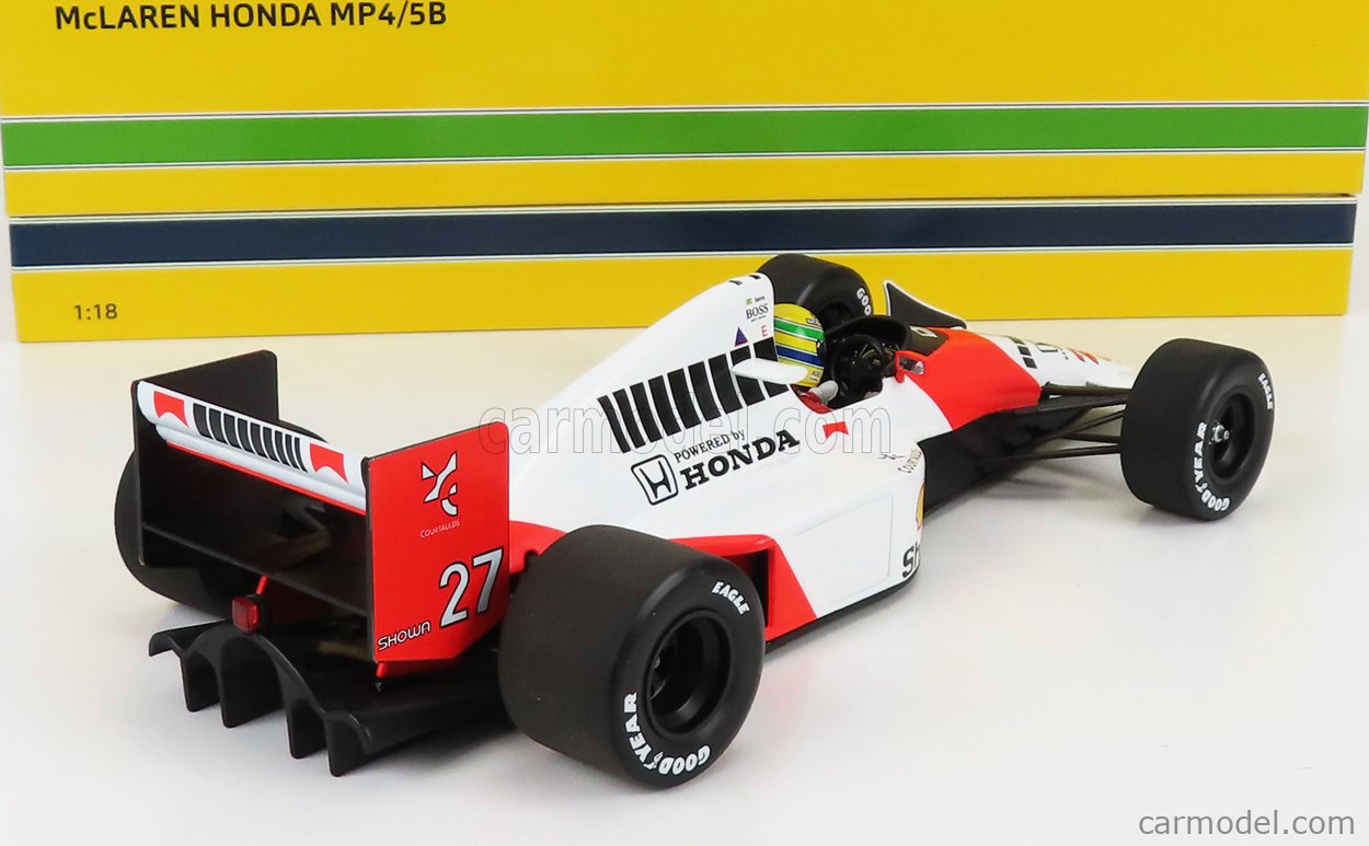 McLAREN - F1 MP4/5B HONDA V10 TEAM MARLBORO N 27 AYRTON SENNA SEASON 1990  WORLD CHAMPION