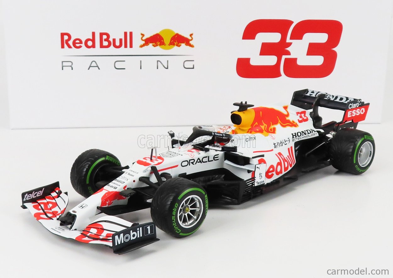 RED BULL - F1 RB16B HONDA RA620H TEAM RED BULL RACING N 33 2nd TURKISH GP  MAX VERSTAPPEN 2021 WORLD CHAMPION