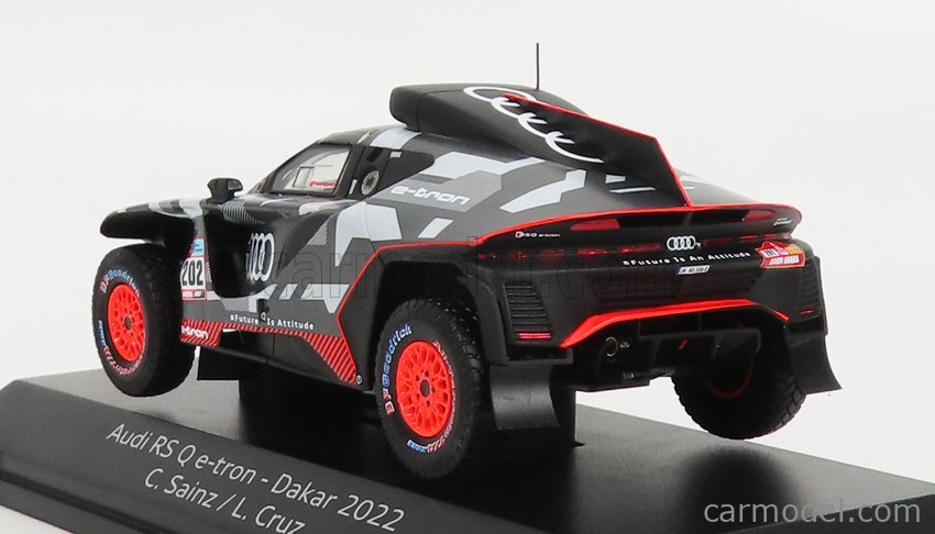 Spark Model Scale Audi Q E Tron Rs Team Audi Sport N Rally Dakar C