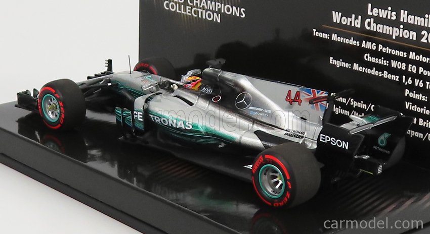 MINICHAMPS 436170044 Scale 1/43 | MERCEDES GP F1 W08 EQ POWER+ TEAM ...