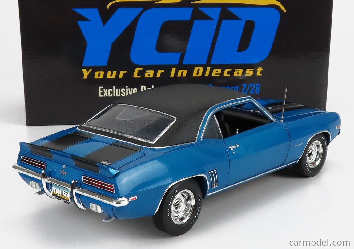 ACME-MODELS A1805725VTLBY Scale 1/18 | CHEVROLET CAMARO Z/28 302 COUPE ...