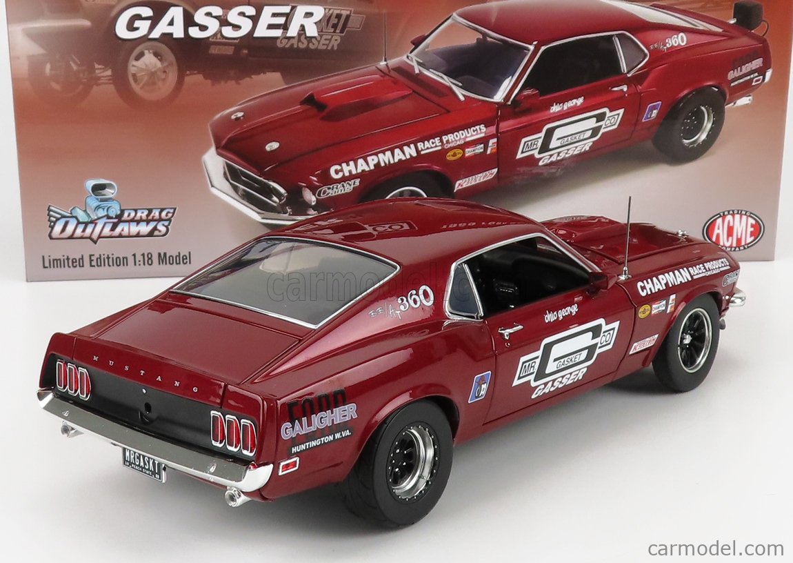 ACME-MODELS A1801854 Scale 1/18 | FORD USA MUSTANG BOSS 429 COUPE ...