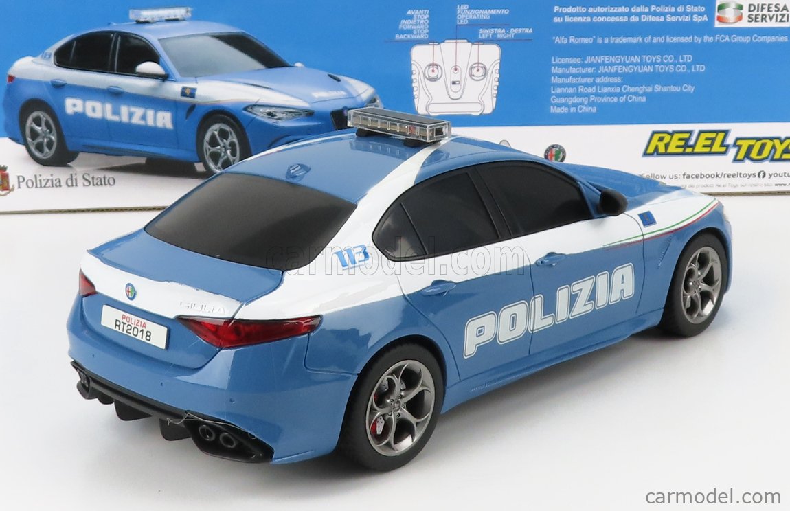 ALFA ROMEO - GIULIA QUADRIFOGLIO POLIZIA STRADALE 2015