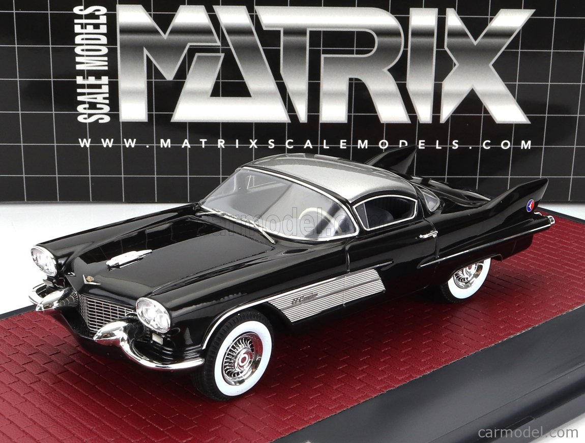 MATRIX SCALE MODELS MX50301-152 Echelle 1/43  CADILLAC EL CAMINO CONCEPT 1954 BLACK GREY