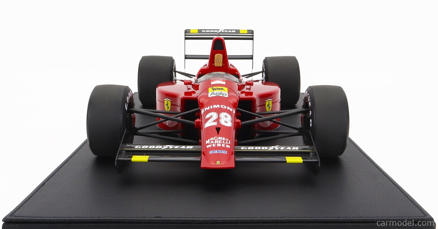 Maquette GP Replicas 1/12 Ferrari F1 F300 N°4 - Monza 1998, Pilote Eddie Irvine, Rouge Légendaire