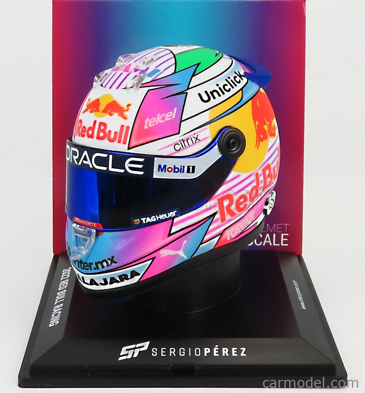 SCHUBERTH HELMET - F1 CASCO HELMET RB18 TEAM ORACLE RED BULL RACING N 11  MIAMI GP 2022 SERGIO PEREZ