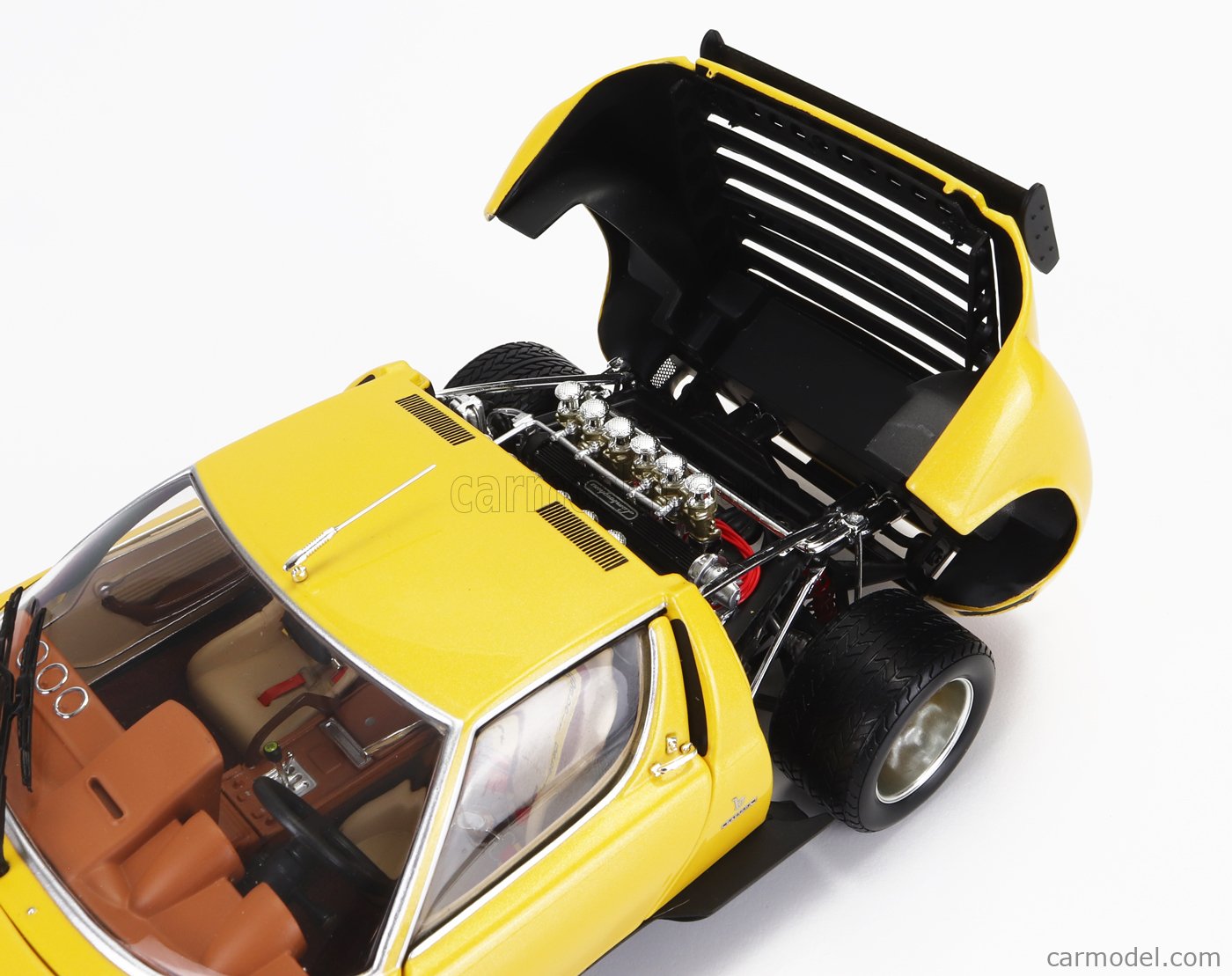 KYOSHO 08319GY Scale 1/18 | LAMBORGHINI MIURA SVR 1970 YELLOW