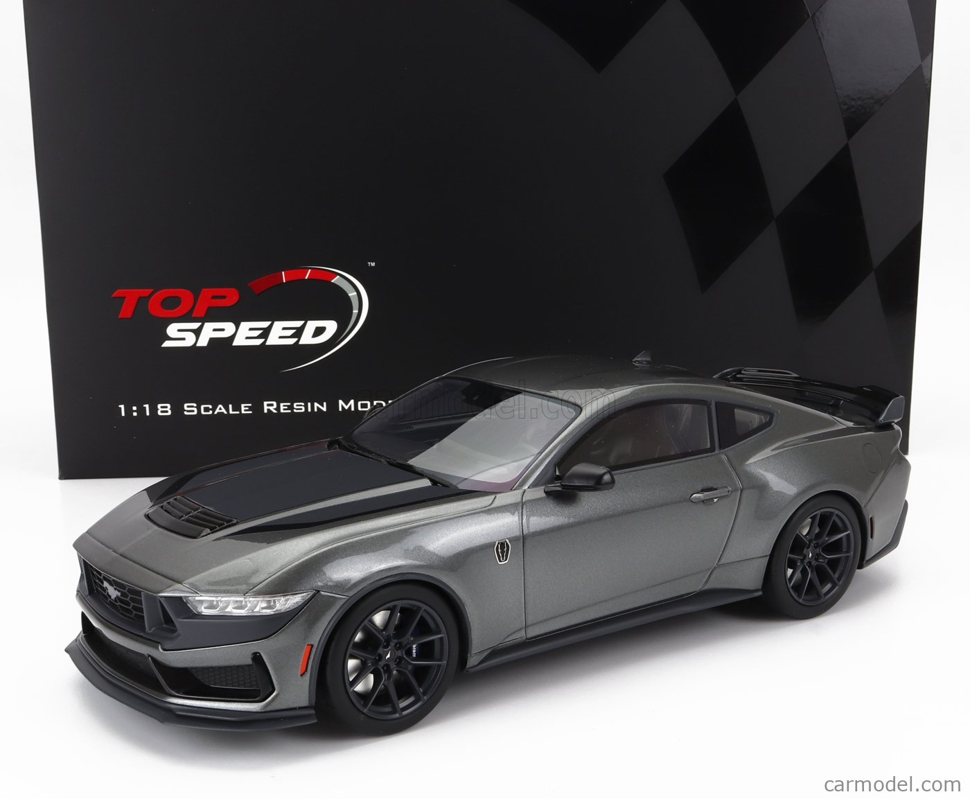 TRUESCALE TS0478 Scale 1/18 | FORD USA MUSTANG 5.0L V8 COUPE DARK HORSE ...