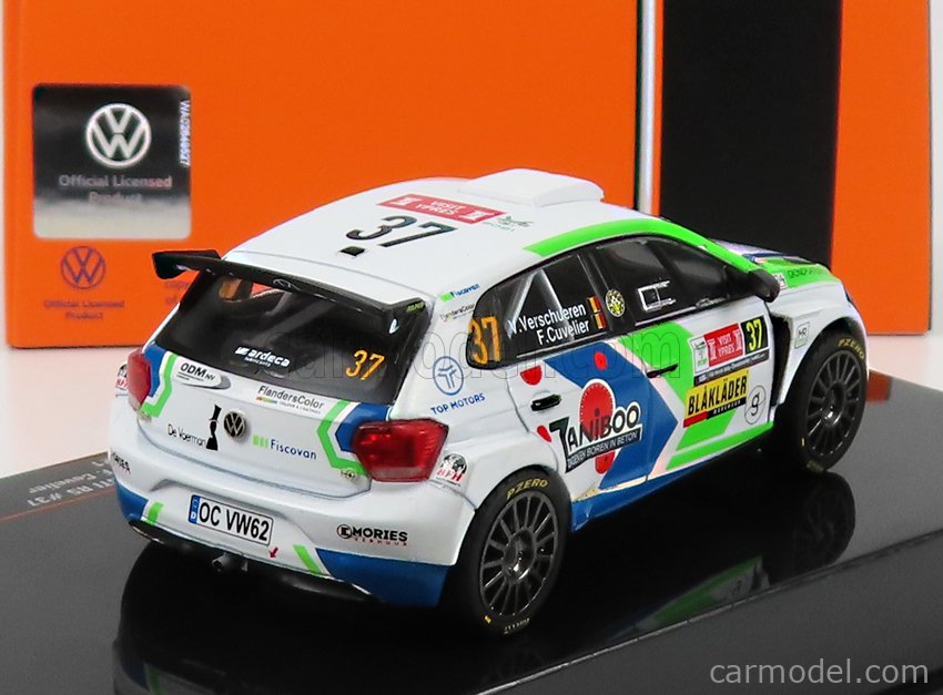 Miniature Ixo models VOLKSWAGEN POLO GTI R5 37 VERSCHUEREN