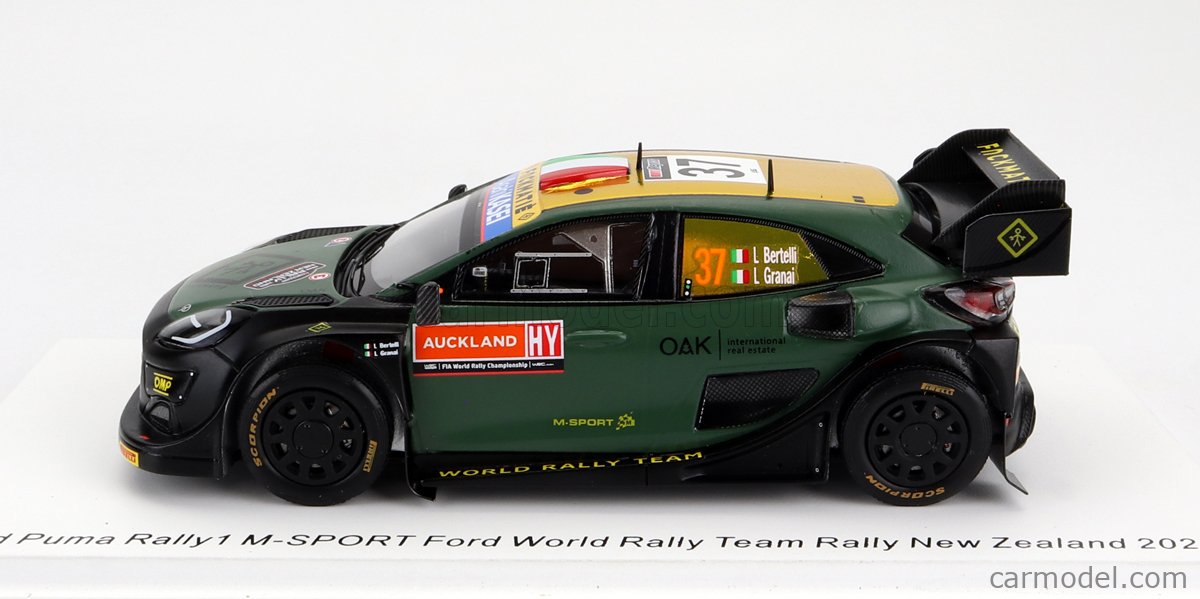 SPARK-MODEL S6714 Scale 1/43 | FORD ENGLAND PUMA RALLY1 TEAM