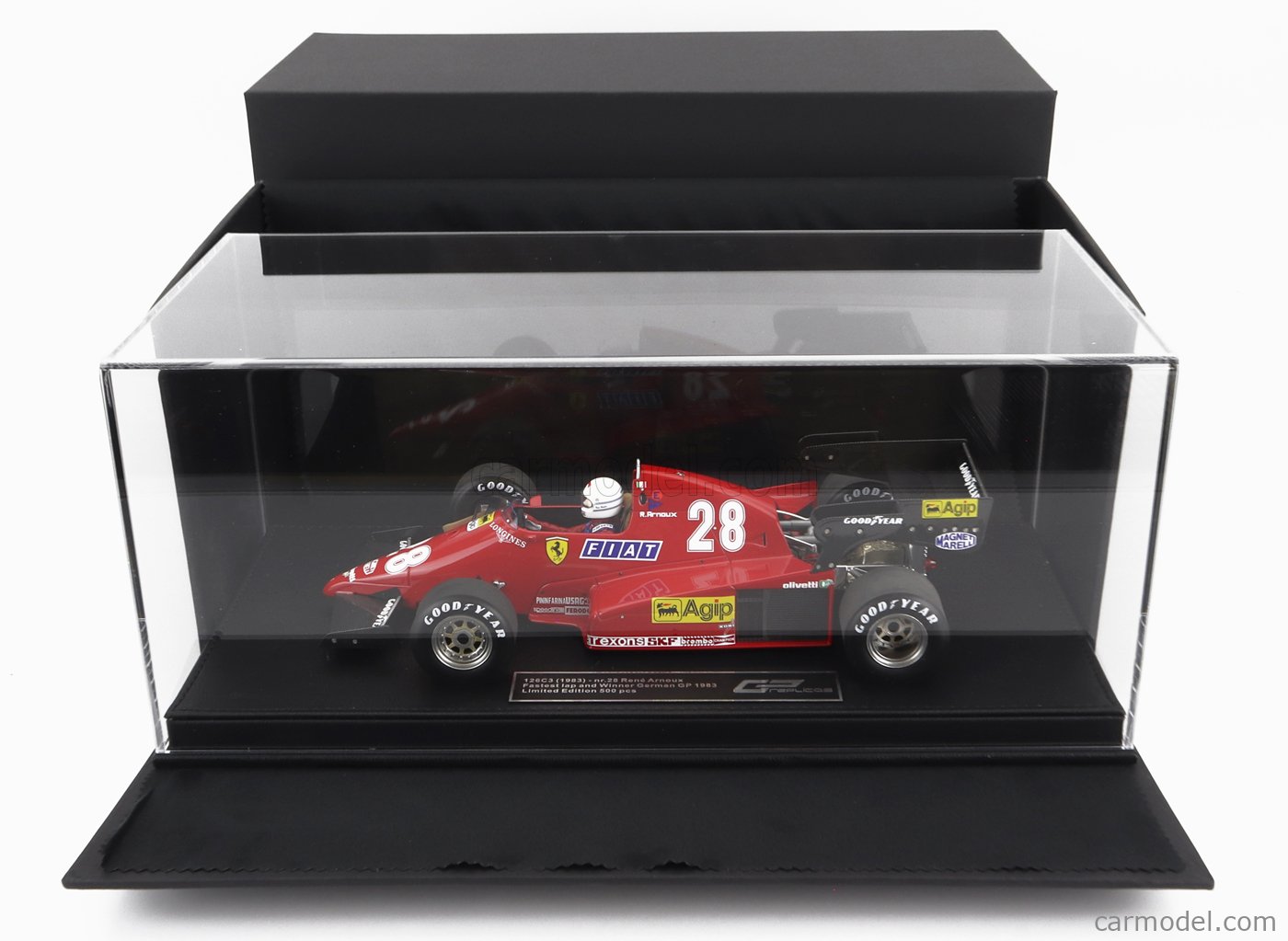 GP-REPLICAS GP096BWD Scale 1/18 | FERRARI F1 126C3 SCUDERIA FERRARI N ...