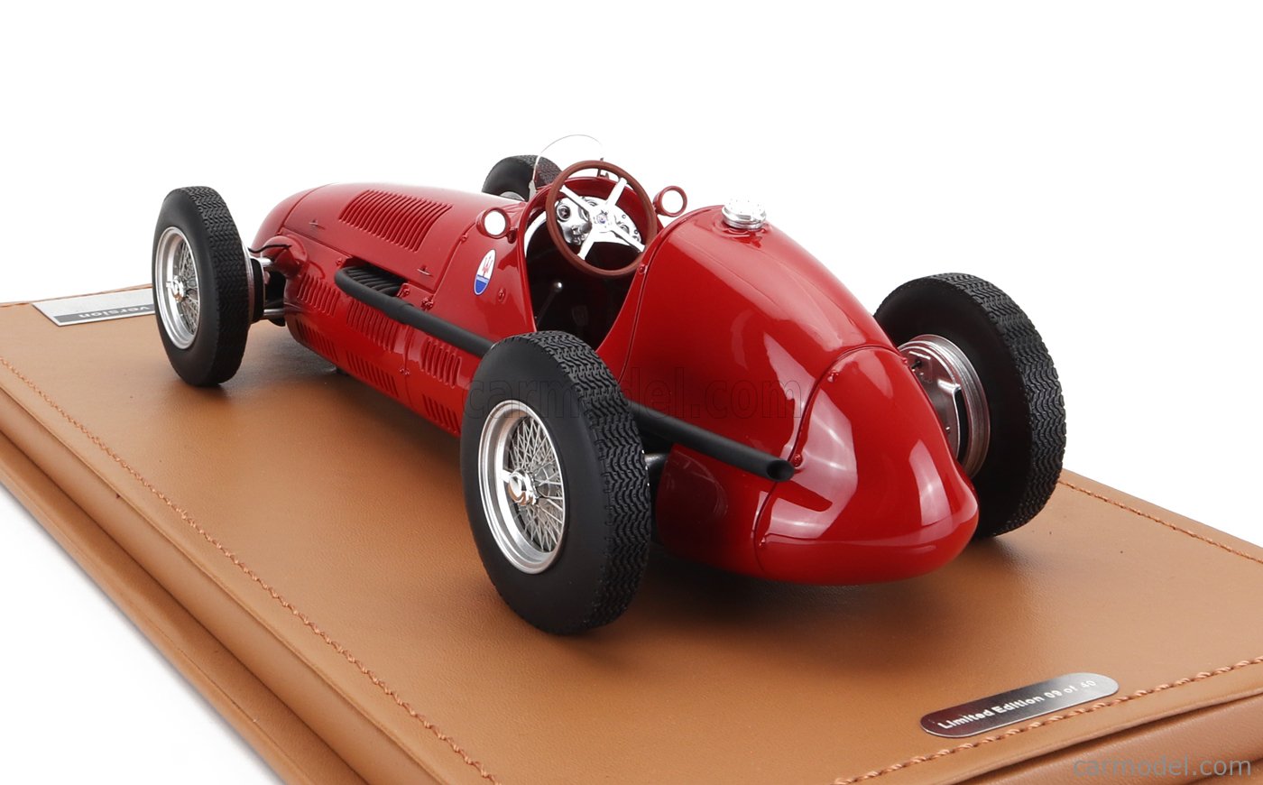 Voiture Miniature de Collection - TECNOMODEL MYTHOS 1/18 - MASERATI F1 4 CLT - Rouge - Winner San Remo GP 1948 - Jeux - Jouets
