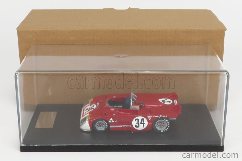 CIEMME43 FAST46 Scale 1/43 | ALFA ROMEO T33 TT3 N 34 12h SEBRING 1972 A ...