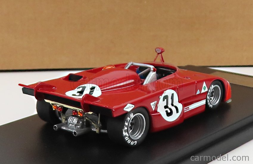 CIEMME43 FAST43 Scale 1/43 | ALFA ROMEO T33 TT3 N 31 12h SEBRING 1972 P ...