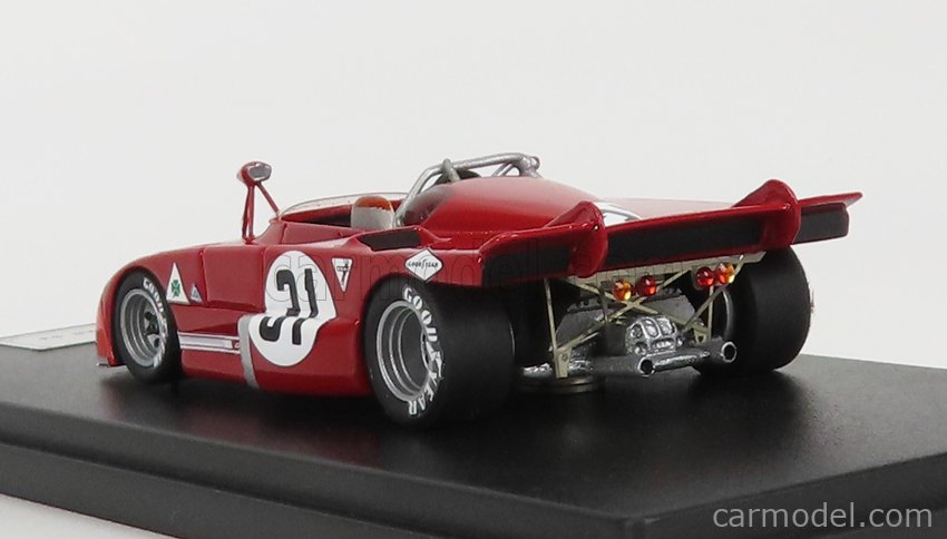 CIEMME43 FAST43 Scale 1/43 | ALFA ROMEO T33 TT3 N 31 12h SEBRING 1972 P ...