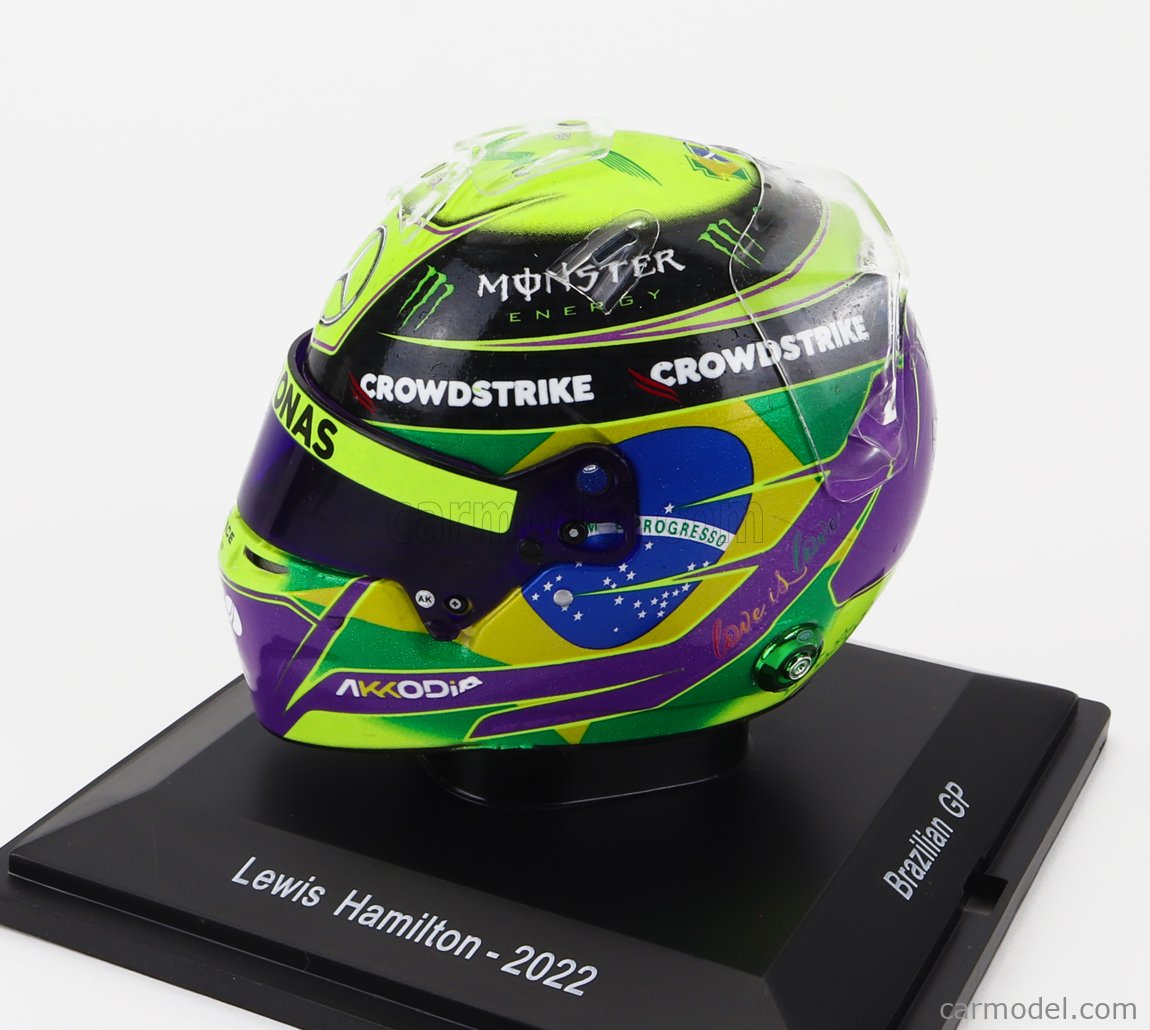 SPARK-MODEL 5HF085 Scale 1/5 | BELL HELMET F1 CASCO HELMET MERCEDES GP ...