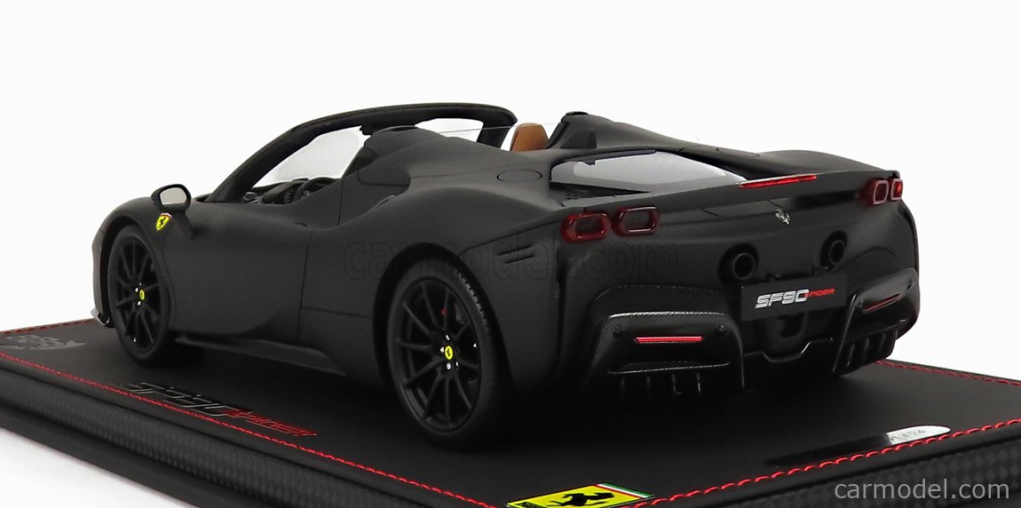 FERRARI - SF90 STRADALE HYBRID SPIDER 1000hp OPEN ROOF 2020 - CON VETRINA -  WITH SHOWCASE