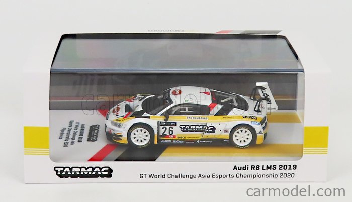 TARMAC T64-043-SOUZA Scale 1/64 | AUDI R8 LMS TARMAC eMOTORSPORT N 26 ...