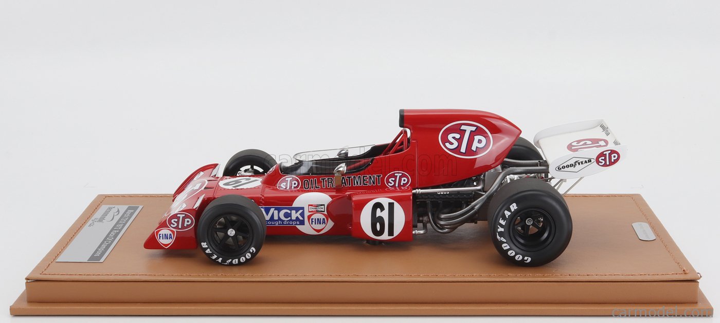 TECNOMODEL TM18-288C Escala 1/18 | MARCH F1 721X STP N 61 RACE OF ...
