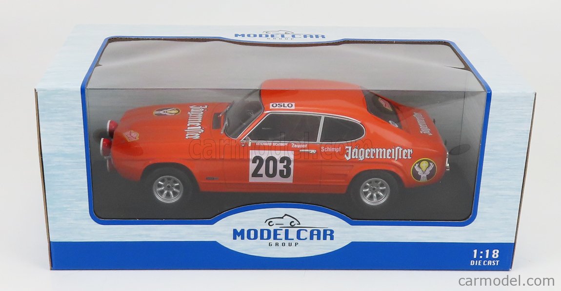 MCG MCG18297R Scale 1/18 | FORD ENGLAND CAPRI MKI (night version 