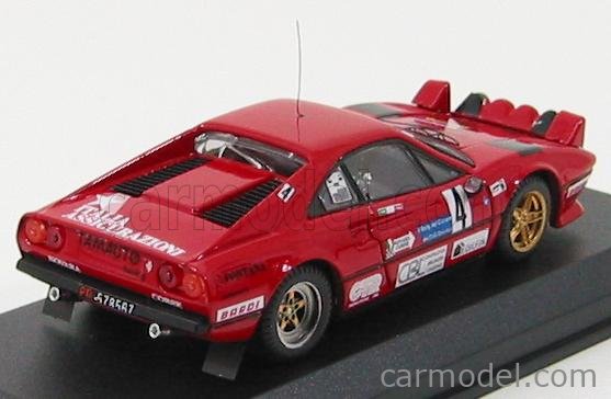 BEST-MODEL 9263 Scale 1/43 | FERRARI 308 GTB N 4 RALLY DEL CARSO 1983 ...