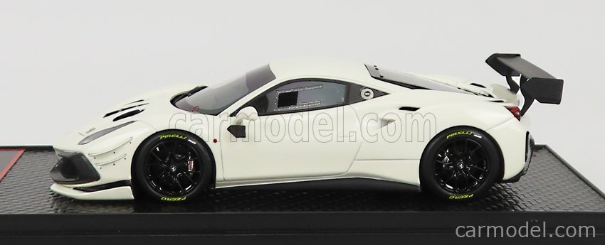 Miniature 1/43 Looksmart – Ferrari 488 Challenge 2017 – Bianco Avus (Neuve)