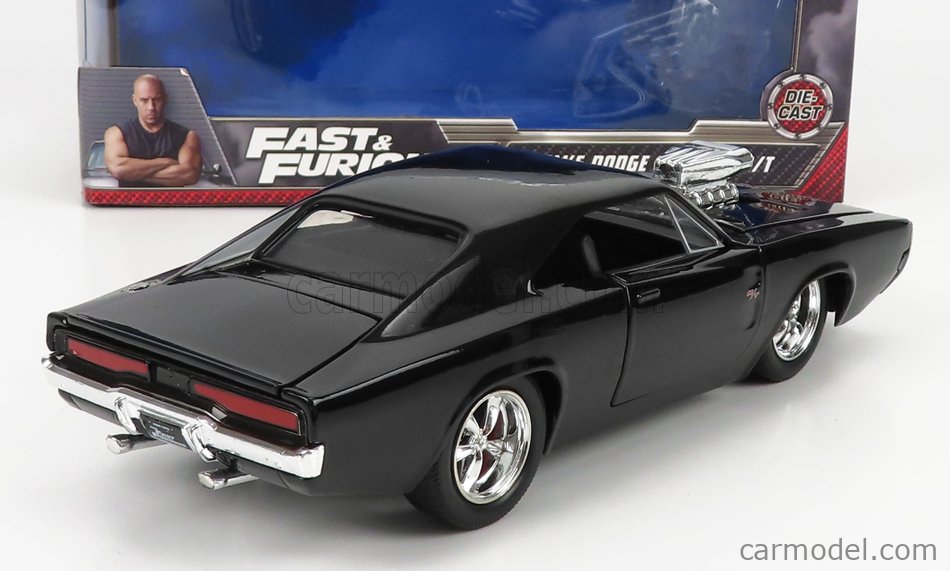 Jada Scale Dodge Dom S Dodge Charger R T Fast Furious Black