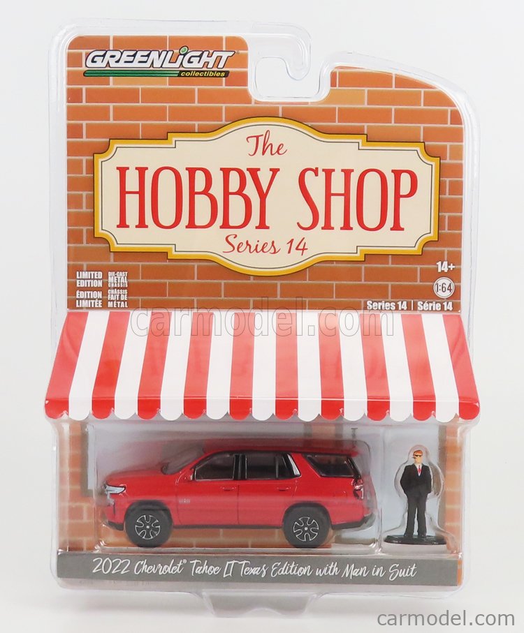 Chevrolet Tahoe Ls 2023 Roja Greenlight 1/64 | Meses sin interés