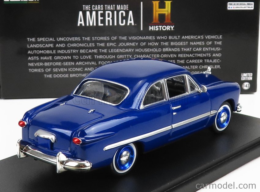 GREENLIGHT 86630 Scale 1/43 | FORD USA 1949 BLUE