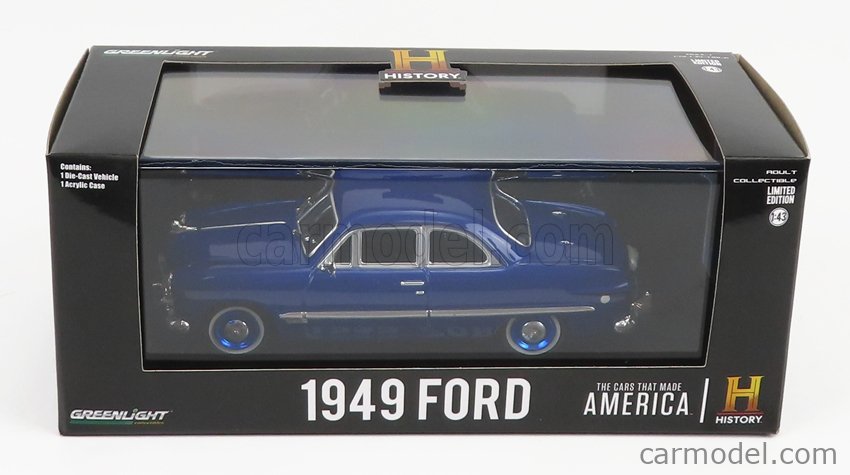 GREENLIGHT 86630 Scale 1/43 | FORD USA 1949 BLUE