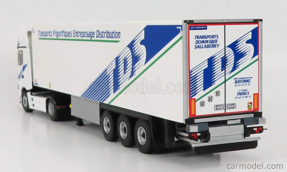 DV11103 CAMION ELIGOR 1/43 MERCEDES ACTROS MP2 FRIGO FRAPPA PLEIN SUD 113510