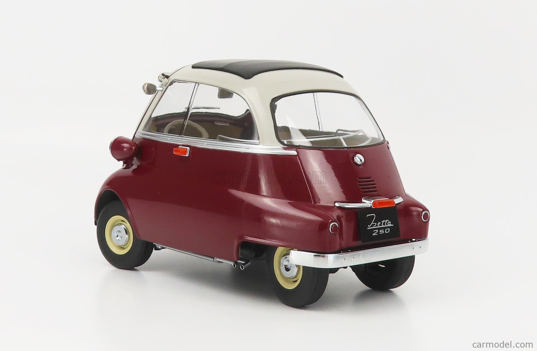 KK-SCALE KKDC120045 Scale 1/12 | BMW ISETTA 1959 DARK RED