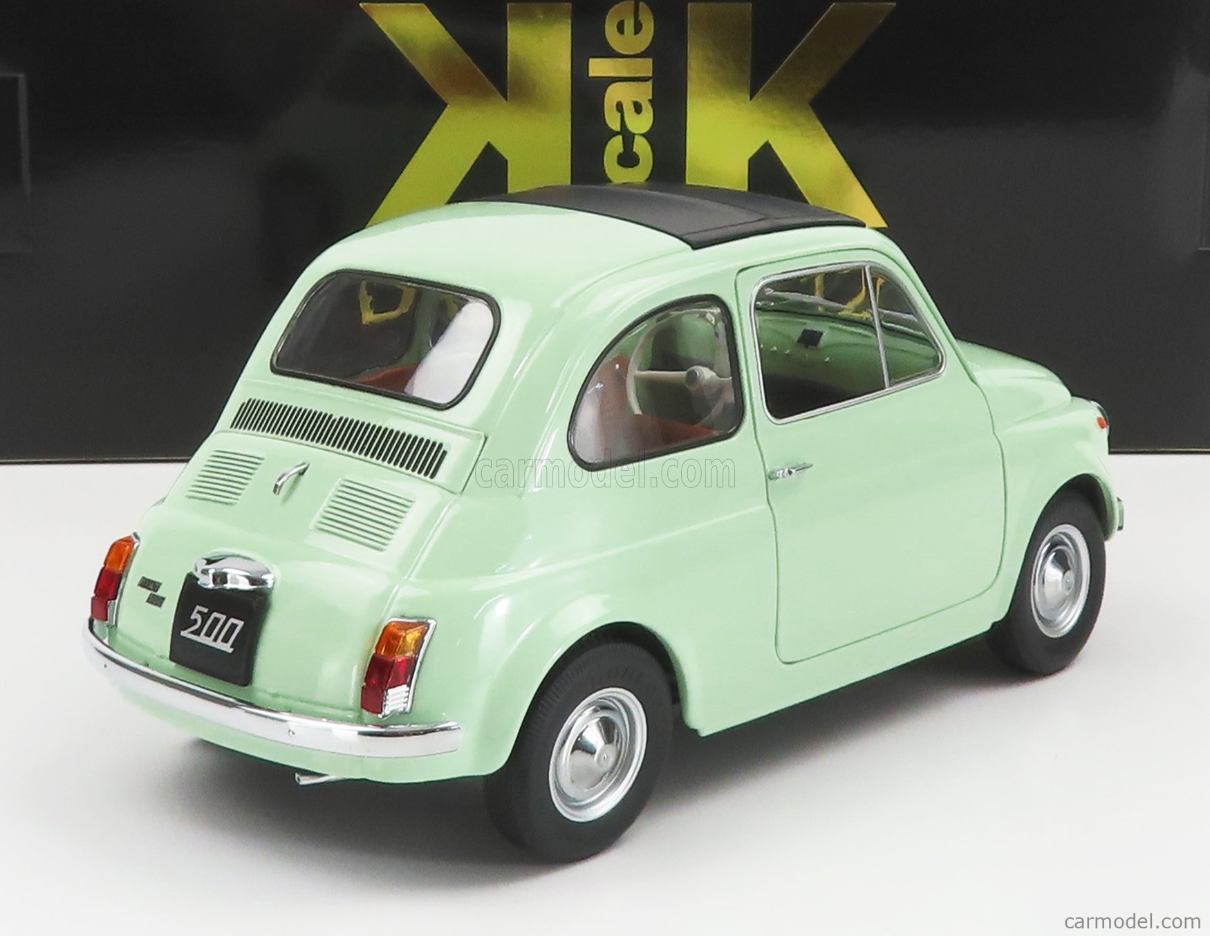 KK-SCALE KKDC120036 Masstab: 1/12  FIAT 500 1968 MINT GREEN