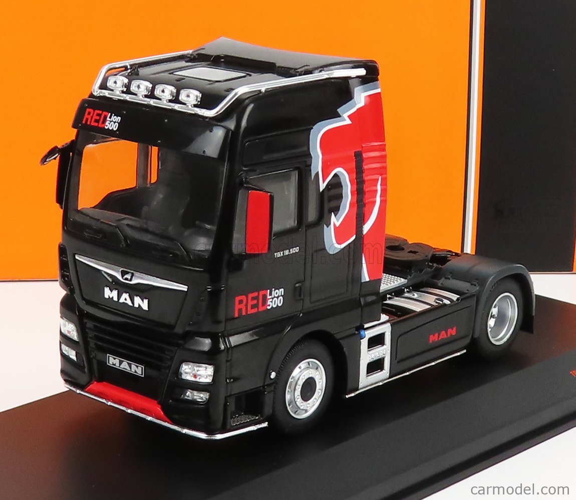 Ixo Models Tr Scale Man Tgx Xxl Tractor Truck Assi Black Red