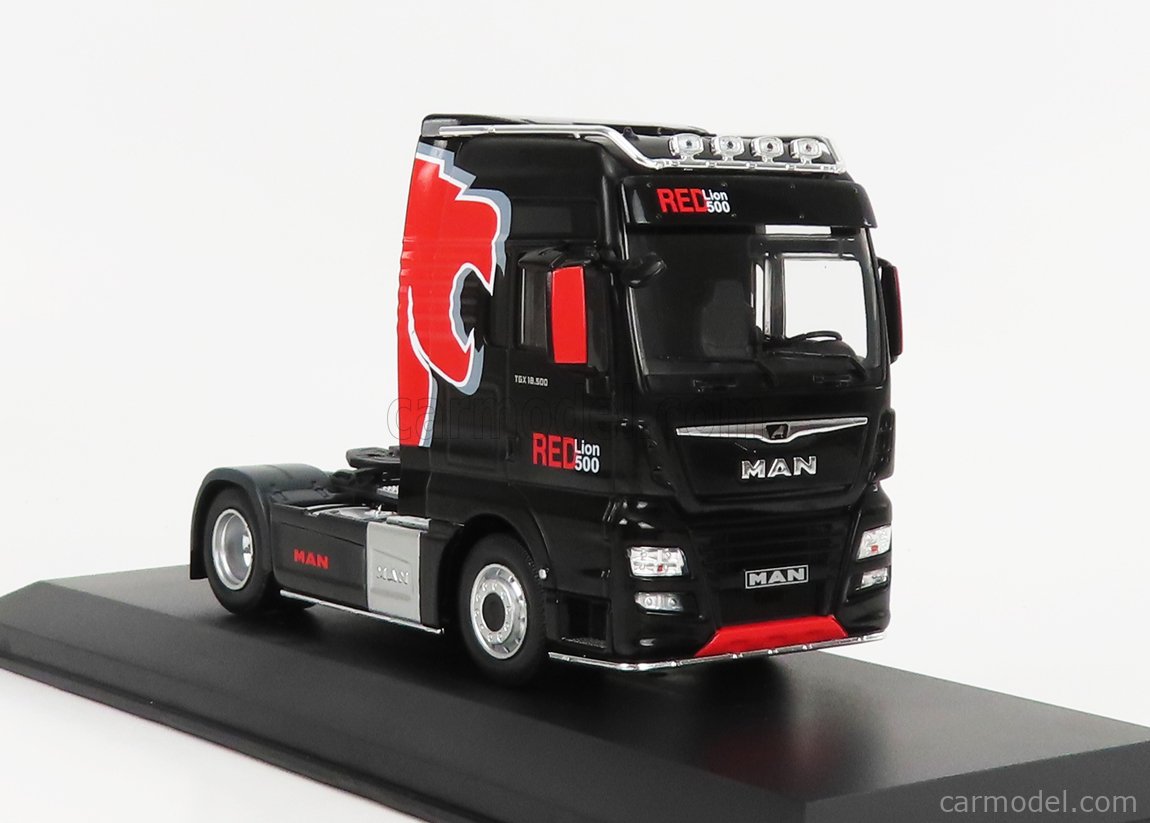 Ixo Models Tr Scale Man Tgx Xxl Tractor Truck Assi Black Red