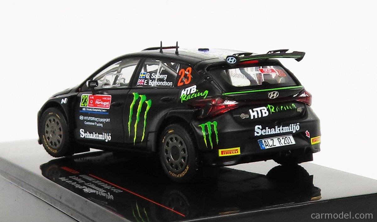 IXO 1/43 HYUNDAI i20 N Rally2 No.38 WRC2 (891.22) O.Burri / A.Levratti