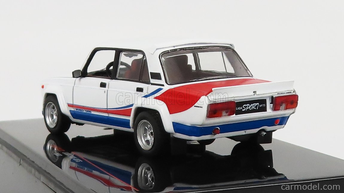 Modellino auto rally scala 1:18 Ixo Model LADA 2105 VFTS N.42 1000