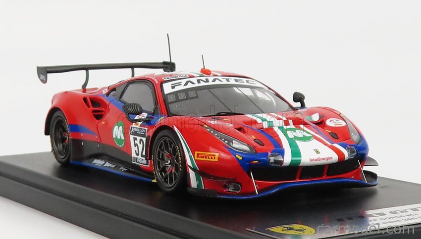 FERRARI - 488 GT3 EVO TEAM AF CORSE N 52 2nd PRO-AM CLASS 24h SPA 2021  A.BERTOLINI - J.WARTIQUE - L.MACHIELS - A.ROVERA