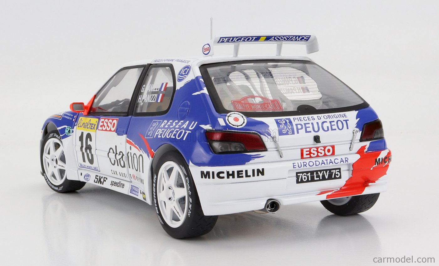 SOLIDO 1808303 Escala 1/18 | PEUGEOT 306 MAXI (night version) N 16 ...