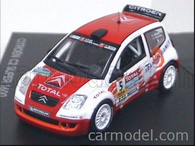 Voiture Rallye 1/43 Citroën C2 Super 1600 Sébastien Loeb N°19 - Neuf