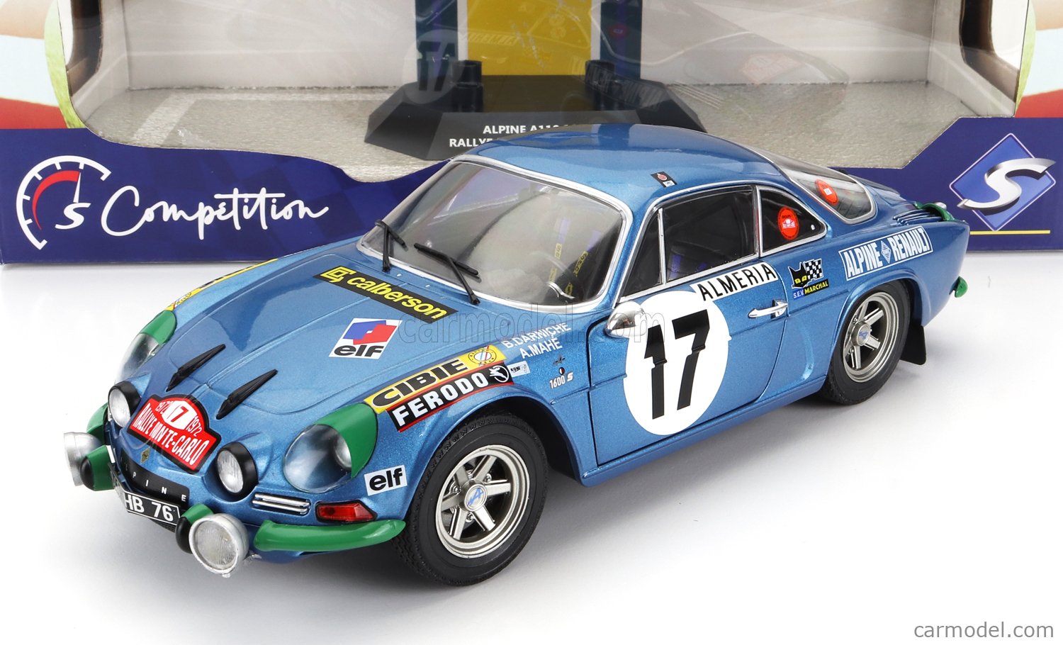SOLIDO 1804206 Scale 1/18 | RENAULT ALPINE A110 1600S (night