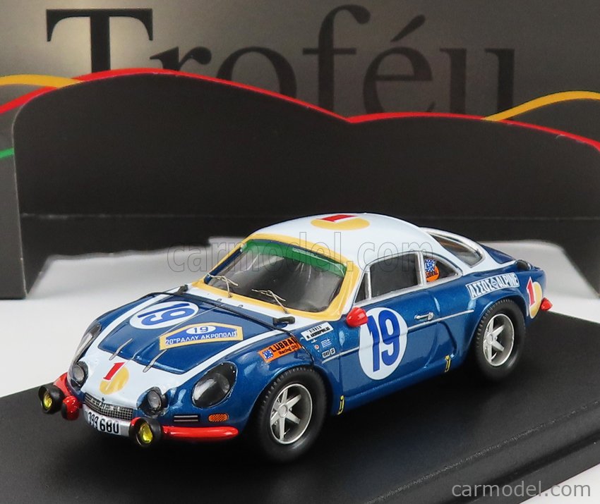 Trofeu Alpine Renault A110, No.2, Rally Du Mont Blanc 1976 1 43