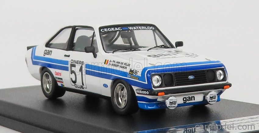 Miniature FORD Escort MKII RS2000 #50 24h SPA 1979 A-C.VERNEY