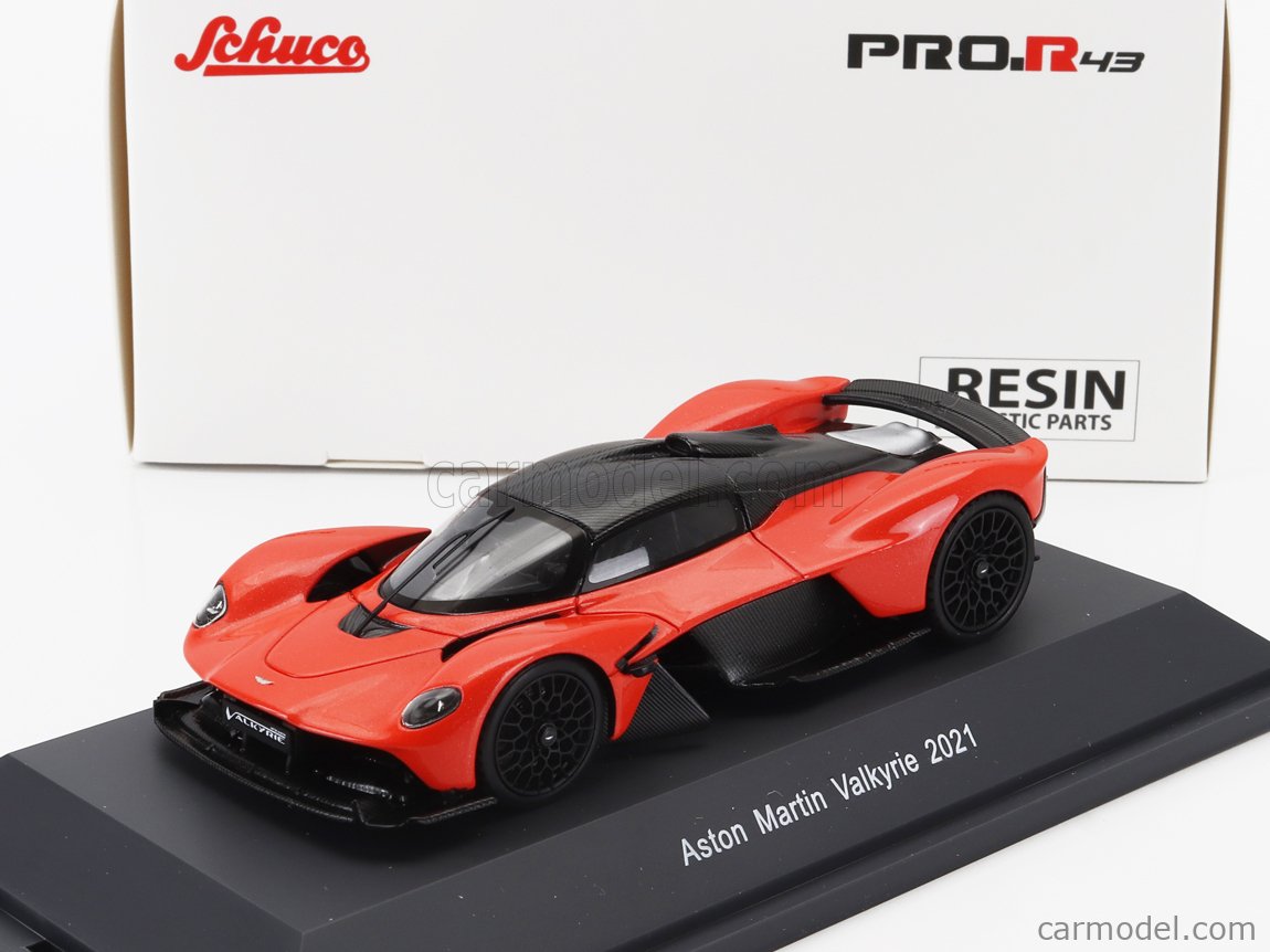 Schuco - Aston Martin Valkyrie 2021 Cosmos Orange à l'échelle 1:18 Model Univers