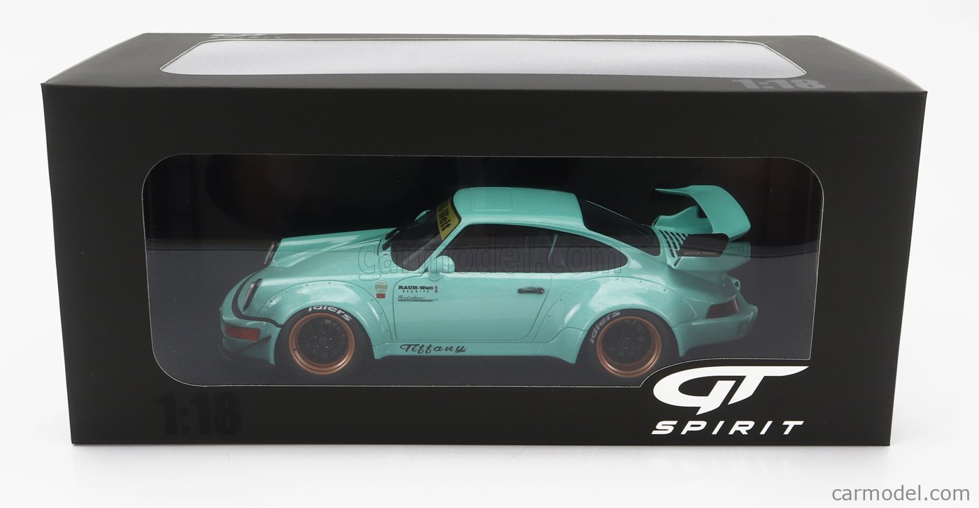 GT SPIRIT 京商 1/18 RWB Tiffany 2015 (ブルー) 1/18 GT Spirit 2015 Porsche 911 RWB (Tiffany Blue) Resin Car