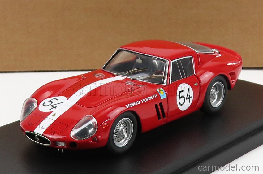 REMEMBER 162720 Scale 1/43 | FERRARI 250 GTO ch.3909GT COUPE N 54 ...