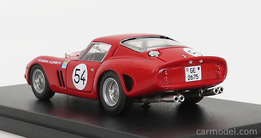 REMEMBER 162720 Scale 1/43 | FERRARI 250 GTO ch.3909GT COUPE N 54 ...