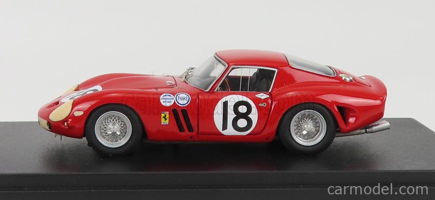 REMEMBER 162721 Scale 1/43 | FERRARI 250 GTO ch.4219GT COUPE N 18 3h ...