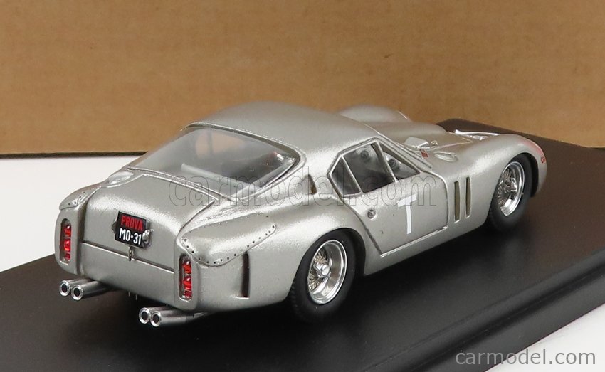 Miniature BBR 1/18 Ferrari 250 GTO, Prototype Test Monza 1961, BBR1855V, Neuve